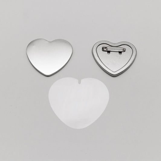 安全ピンパーツ ハート