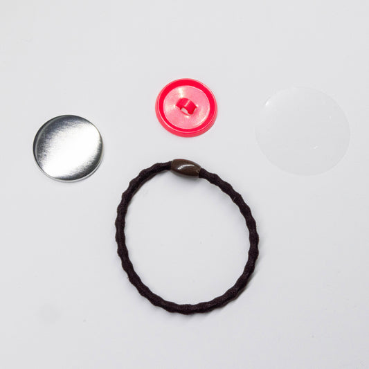 ヘアゴムパーツ Φ25mm