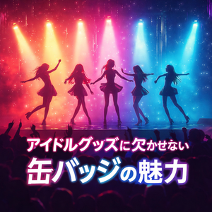 アイドルグッズに欠かせない缶バッジの魅力